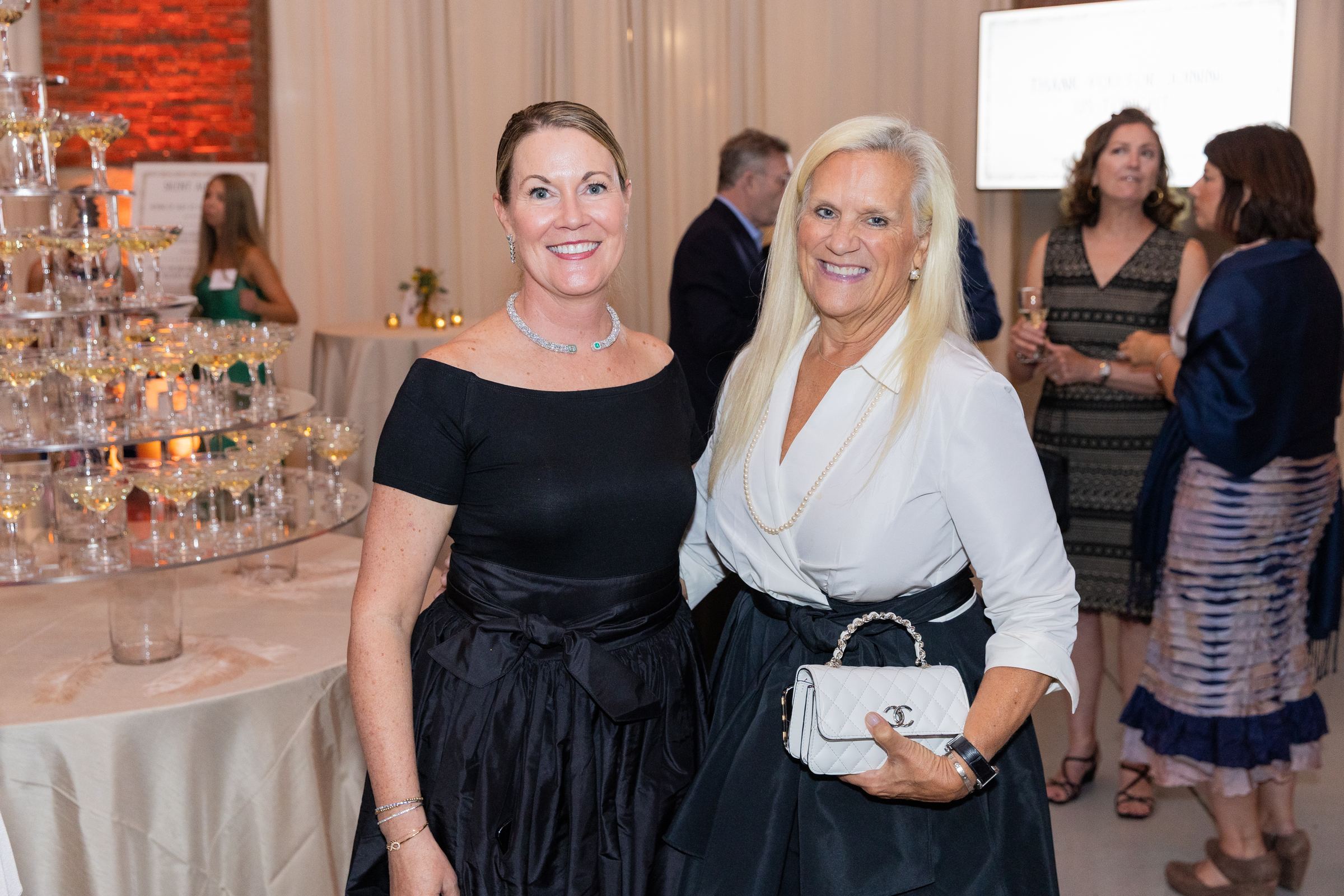 Beverly Birck and Sarah Lyons at the 2025 Fall Benefit